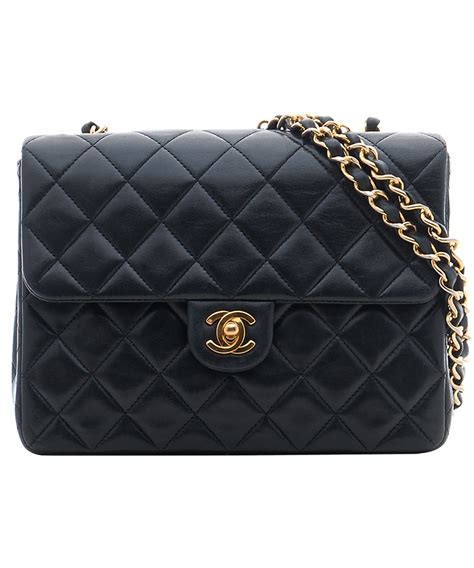 chanel black leather pouch|expensive black purses quilted chanel.